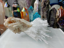 Load image into Gallery viewer, 4" Scolecite &amp; Stillbite Crystal Cluster

