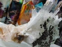 Load image into Gallery viewer, 4" Scolecite &amp; Stillbite Crystal Cluster
