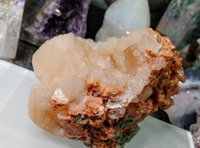 Load image into Gallery viewer, Orange Stilbite Crystal Cluster
