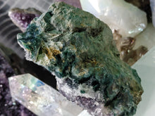 Load image into Gallery viewer, 4&quot; Rare Druzy Amethyst &amp; Stalactite Crystal
