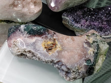 Load image into Gallery viewer, 8&quot; Druzy Botryoidal Pink Amethyst Crystal Cluster
