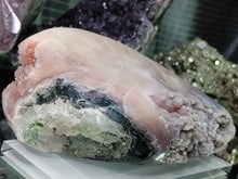 Load image into Gallery viewer, 8&quot; Druzy Botryoidal Pink Amethyst Crystal Cluster
