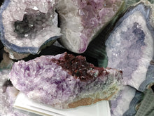 Load image into Gallery viewer, 8&quot; Red Thunder Bay Amethyst Crystal Cluster
