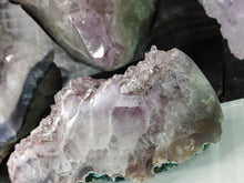Load image into Gallery viewer, 5&quot; Pink Amethyst &amp; Agate Crystal Cluster
