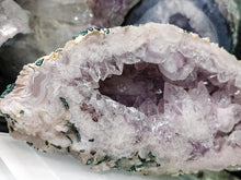Load image into Gallery viewer, 7&quot; Pink Amethyst &amp; Agate Crystal Cluster (double sided)
