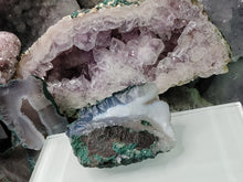 Load image into Gallery viewer, 3&quot; Druzy Amethyst &amp; Agate Crystal Cluster
