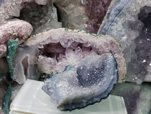 Load image into Gallery viewer, Amethyst &amp; Agate Crystal Cluster
