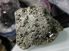 Load image into Gallery viewer, 3.5" Peru Pyrite Crystal Cluster
