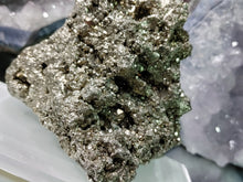 Load image into Gallery viewer, Peru Pyrite Crystal Cluster

