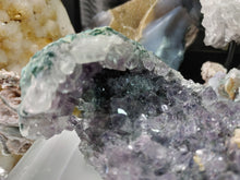 Load image into Gallery viewer, Amethyst &amp; Agate Crystal Cluster
