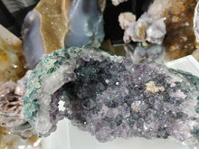 Load image into Gallery viewer, Amethyst &amp; Agate Crystal Cluster
