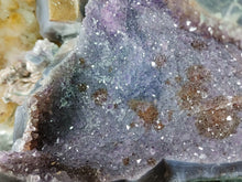 Load image into Gallery viewer, 6&quot; Galaxy Amethyst &amp; Agate Crystal Cluster
