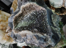 Load image into Gallery viewer, 8&quot; Galaxy Amethyst &amp; Agate Crystal Cluster
