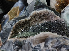 Load image into Gallery viewer, 8&quot; Galaxy Amethyst &amp; Agate Crystal Cluster
