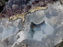 Load image into Gallery viewer, 7" Rare Druzy Mexican Trancas Geode
