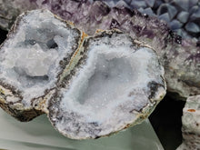 Load image into Gallery viewer, 4" Rare Druzy Mexican Trancas Geode
