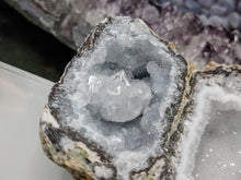 Load image into Gallery viewer, 4" Rare Druzy Mexican Trancas Geode
