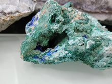 Load image into Gallery viewer, 3" Utah Aurichalcite &amp; Rosasite Cluster
