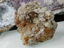 Load image into Gallery viewer, 2.5&quot; Yellow Fluorite &amp; Calcite Crystal Cluster RARE
