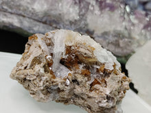Load image into Gallery viewer, 2.5&quot; Yellow Fluorite &amp; Calcite Crystal Cluster RARE
