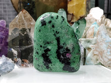 Load image into Gallery viewer, 3&quot; Ruby in Zoisite Polished Free Form
