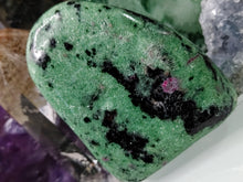 Load image into Gallery viewer, 3&quot; Ruby in Zoisite Polished Free Form
