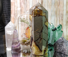 Load image into Gallery viewer, 6.5" Septarian Crystal Pillar Tower
