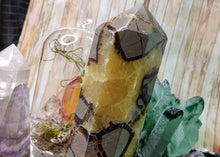 Load image into Gallery viewer, 6.5" Septarian Crystal Pillar Tower

