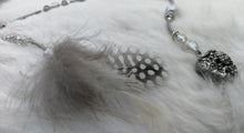 Load image into Gallery viewer, Handmade Beaded Druzy Quartz Crystal Accessory Clip
