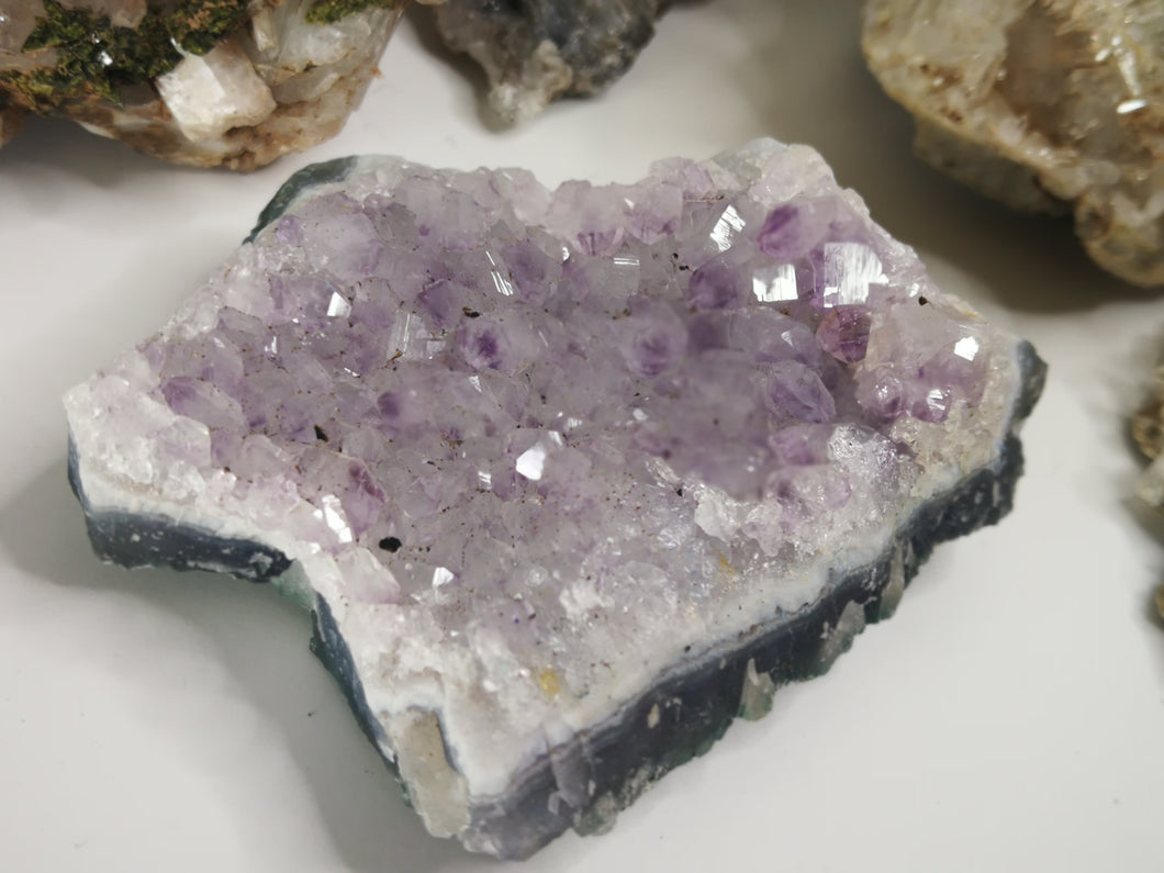 Amethyst Quartz Crystal Cluster