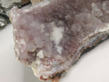 Load image into Gallery viewer, 5&quot; Rare Milky Pink Amethyst Quartz Crystal Cluster
