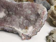 Load image into Gallery viewer, 5&quot; Rare Milky Pink Amethyst Quartz Crystal Cluster
