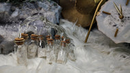 Clear Quartz Crystal in Led Jar Lights