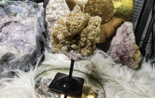 Load image into Gallery viewer, Brazil Amethyst Cluster on Stand
