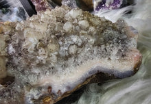 Load image into Gallery viewer, 9&quot; Brazil Goethite &amp; Amethyst Crystal Cluster
