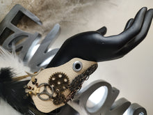 Load image into Gallery viewer, Handmade Adjustable Steampunk Leather Cuff
