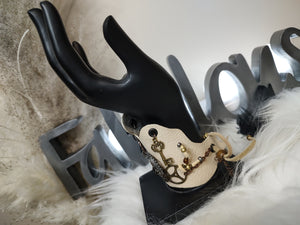 Handmade Adjustable Steampunk Leather Cuff