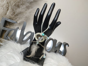 Handmade Adjustable Dreamcatcher Slave Bracelet